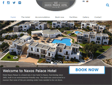 Tablet Screenshot of naxospalacehotel.com